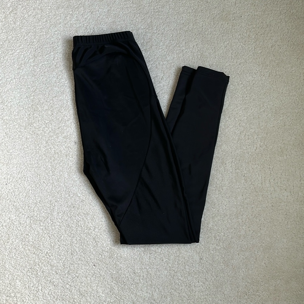 black high waisted leggings